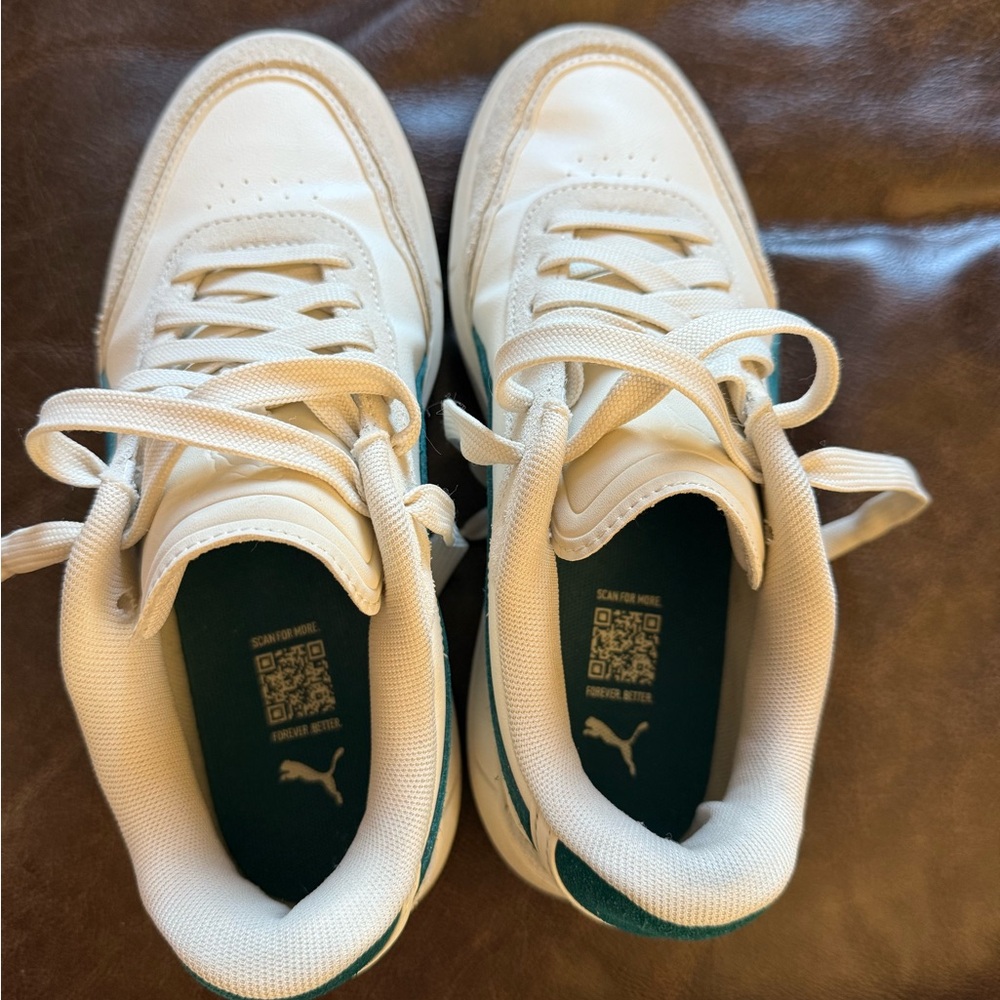 Puma Cream Casual Footwear